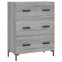 Thumbnail for Sideboard Grau Sonoma 69,5x34x90 cm Holzwerkstoff