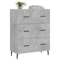 Thumbnail for Sideboard Betongrau 69,5x34x90 cm Holzwerkstoff