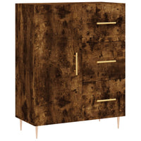 Thumbnail for Sideboard Räuchereiche 69,5x34x90 cm Holzwerkstoff