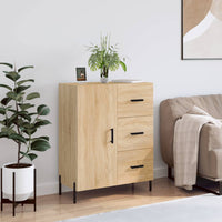 Thumbnail for Sideboard Sonoma-Eiche 69,5x34x90 cm Holzwerkstoff