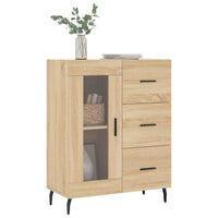 Thumbnail for Sideboard Sonoma-Eiche 69,5x34x90 cm Holzwerkstoff