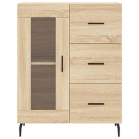 Thumbnail for Sideboard Sonoma-Eiche 69,5x34x90 cm Holzwerkstoff