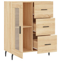 Thumbnail for Sideboard Sonoma-Eiche 69,5x34x90 cm Holzwerkstoff