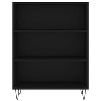 Thumbnail for Bücherregal Schwarz 69,5x32,5x90 cm Holzwerkstoff