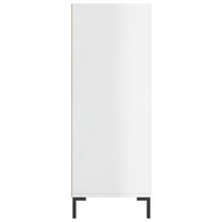 Thumbnail for Bücherregal Hochglanz-Weiß 69,5x32,5x90 cm Holzwerkstoff