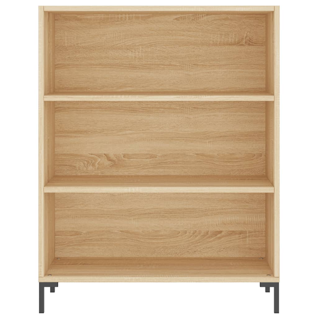 Bücherregal Sonoma-Eiche 69,5x32,5x90 cm Holzwerkstoff