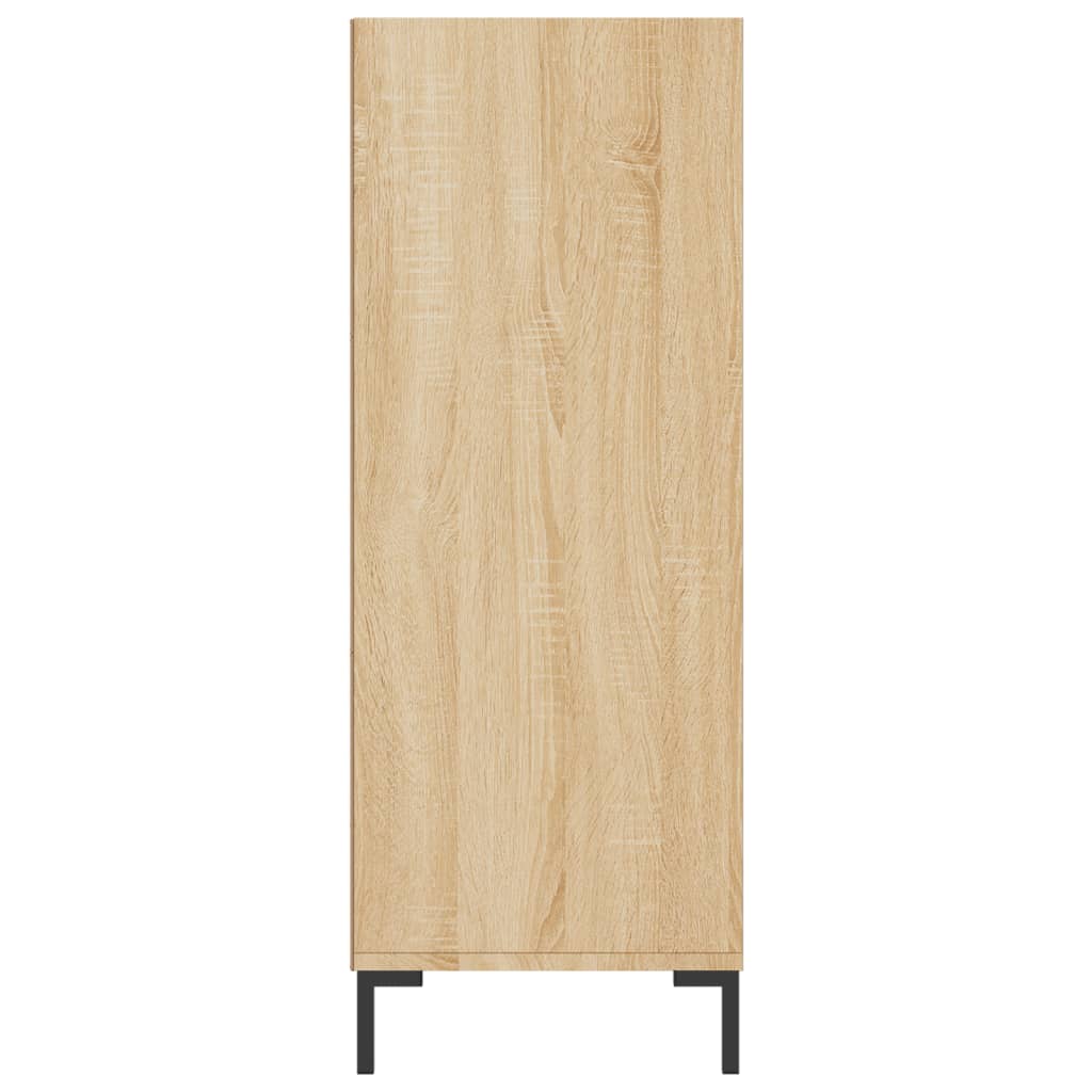 Bücherregal Sonoma-Eiche 69,5x32,5x90 cm Holzwerkstoff