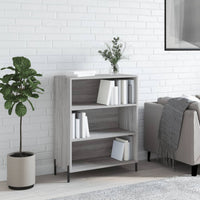 Thumbnail for Regalschrank Grau Sonoma 69,5x32,5x90 cm Holzwerkstoff