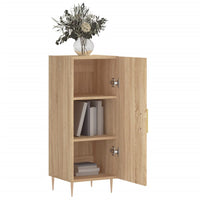 Thumbnail for Sideboard Sonoma-Eiche 34,5x34x90 cm Holzwerkstoff