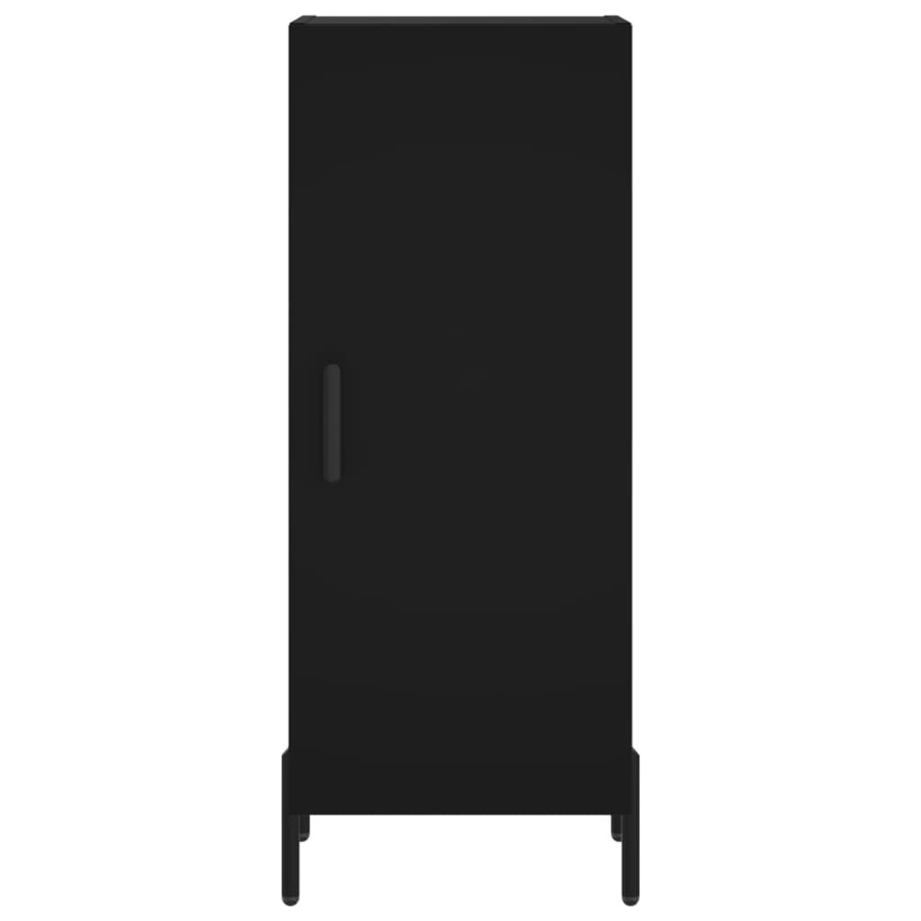 Sideboard Schwarz 34,5x34x90 cm Holzwerkstoff