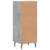 Thumbnail for Sideboard Betongrau 34,5x34x90 cm Holzwerkstoff