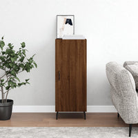 Thumbnail for Sideboard Braun Eichen-Optik 34,5x34x90 cm Holzwerkstoff
