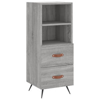 Thumbnail for Sideboard Grau Sonoma 34,5x34x90 cm Holzwerkstoff