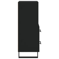 Thumbnail for Sideboard Schwarz 34,5x34x90 cm Holzwerkstoff