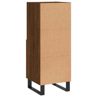 Thumbnail for Sideboard Braun Eichen-Optik 34,5x34x90 cm Holzwerkstoff