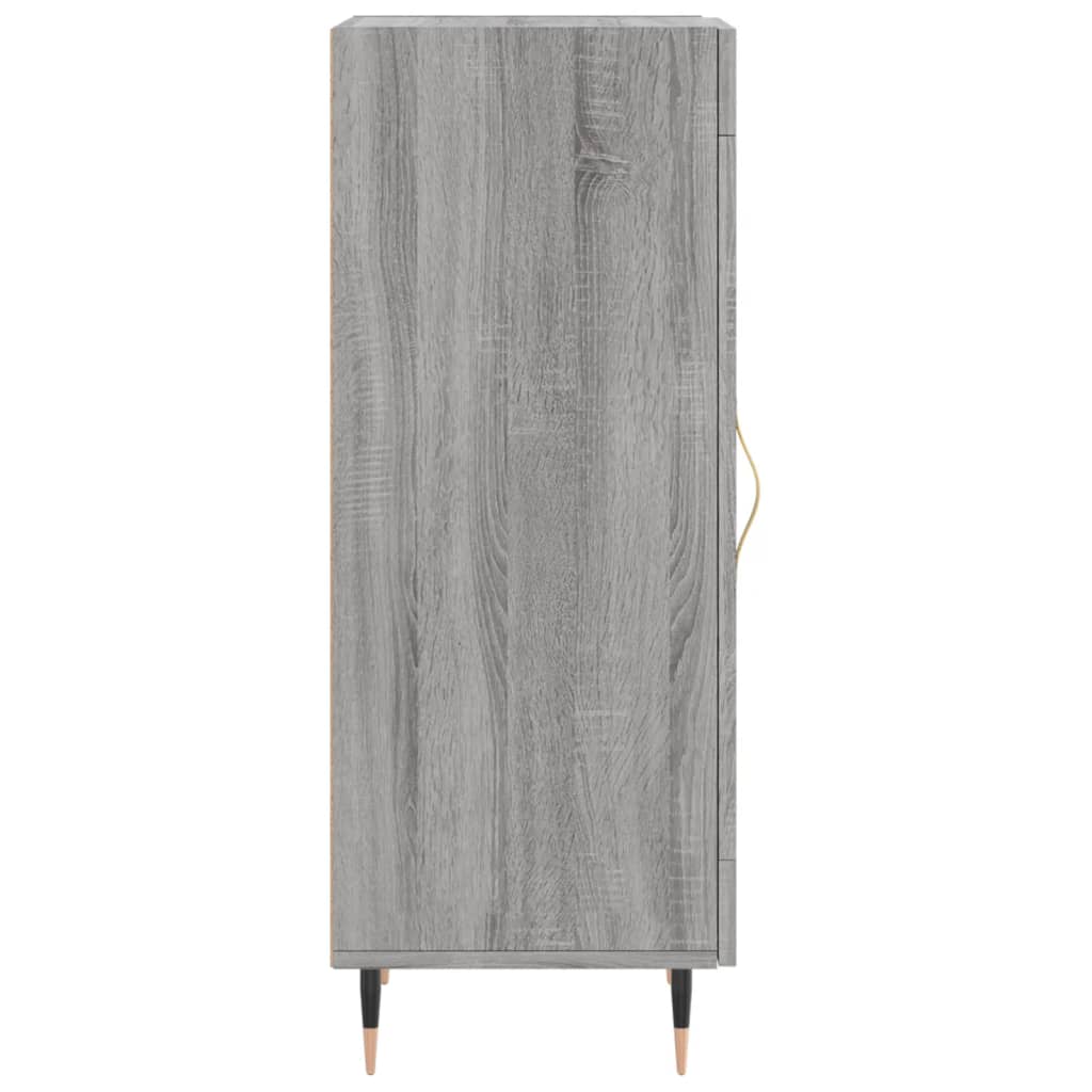Sideboard Grau Sonoma 34,5x34x90 cm Holzwerkstoff