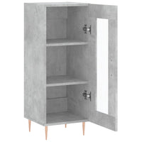 Thumbnail for Sideboard Betongrau 34,5x34x90 cm Holzwerkstoff