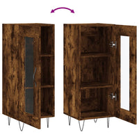Thumbnail for Sideboard Räuchereiche 34,5x34x90 cm Holzwerkstoff