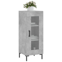 Thumbnail for Sideboard Betongrau 34,5x34x90 cm Holzwerkstoff