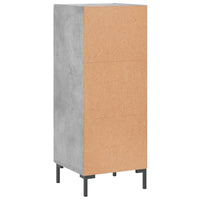 Thumbnail for Sideboard Betongrau 34,5x34x90 cm Holzwerkstoff
