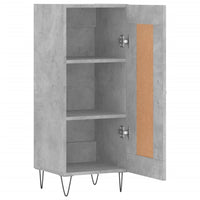 Thumbnail for Sideboard Betongrau 34,5x34x90 cm Holzwerkstoff