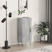 Thumbnail for Sideboard Betongrau 34,5x34x90 cm Holzwerkstoff