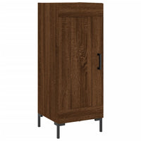 Thumbnail for Sideboard Braun Eichen-Optik 34,5x34x90 cm Holzwerkstoff