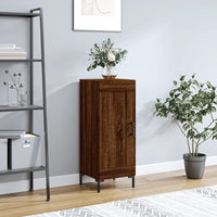 Thumbnail for Sideboard Braun Eichen-Optik 34,5x34x90 cm Holzwerkstoff