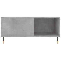 Thumbnail for Couchtisch Betongrau 80x80x36,5 cm Holzwerkstoff