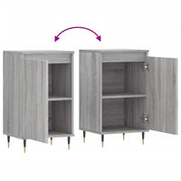 Thumbnail for Sideboards 2 Stk. Grau Sonoma 40x35x70 cm Holzwerkstoff