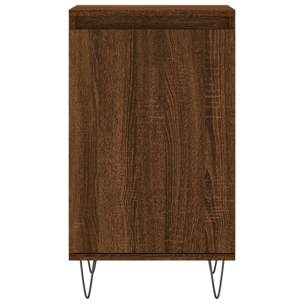 Sideboard Braun Eichen-Optik 40x35x70 cm Holzwerkstoff