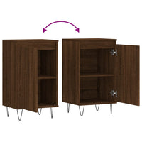 Thumbnail for Sideboard Braun Eichen-Optik 40x35x70 cm Holzwerkstoff