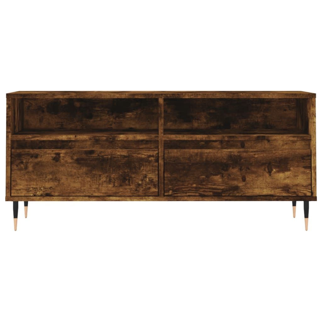 TV-Schrank Räuchereiche 100x34,5x44,5 cm Holzwerkstoff