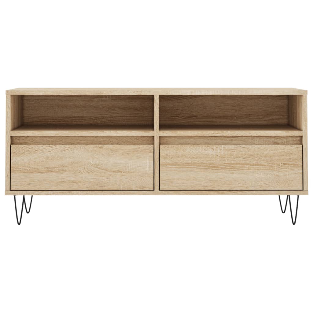 TV-Schrank Sonoma-Eiche 100x34,5x44,5 cm Holzwerkstoff