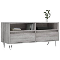 Thumbnail for TV-Schrank Grau Sonoma 100x34,5x44,5 cm Holzwerkstoff