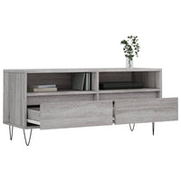 Thumbnail for TV-Schrank Grau Sonoma 100x34,5x44,5 cm Holzwerkstoff