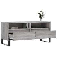 Thumbnail for TV-Schrank Grau Sonoma 100x34,5x44,5 cm Holzwerkstoff