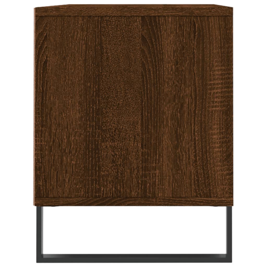 TV-Schrank Braun Eichen-Optik 100x34,5x44,5 cm Holzwerkstoff