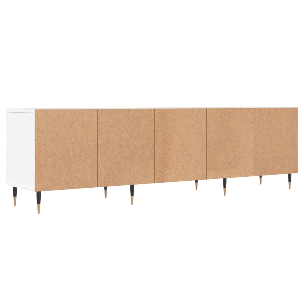 TV-Schrank Weiß 150x30x44,5 cm Holzwerkstoff