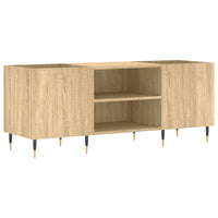 Thumbnail for Plattenschrank Sonoma-Eiche 121x38x48 cm Holzwerkstoff