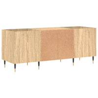 Thumbnail for Plattenschrank Sonoma-Eiche 121x38x48 cm Holzwerkstoff