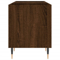 Thumbnail for Plattenschrank Braun Eichen-Optik 121x38x48 cm Holzwerkstoff