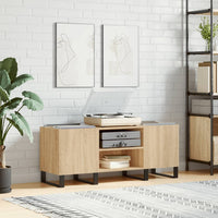 Thumbnail for Plattenschrank Sonoma-Eiche 121x38x48 cm Holzwerkstoff