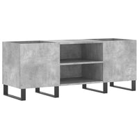 Thumbnail for Plattenschrank Betongrau 121x38x48 cm Holzwerkstoff
