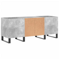 Thumbnail for Plattenschrank Betongrau 121x38x48 cm Holzwerkstoff