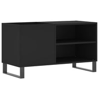 Thumbnail for Plattenschrank Schwarz 85x38x48 cm Holzwerkstoff