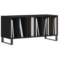 Thumbnail for Plattenschrank Schwarz 100x38x48 cm Holzwerkstoff