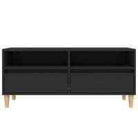 Thumbnail for TV-Schrank Schwarz 100x34,5x44,5 cm Holzwerkstoff