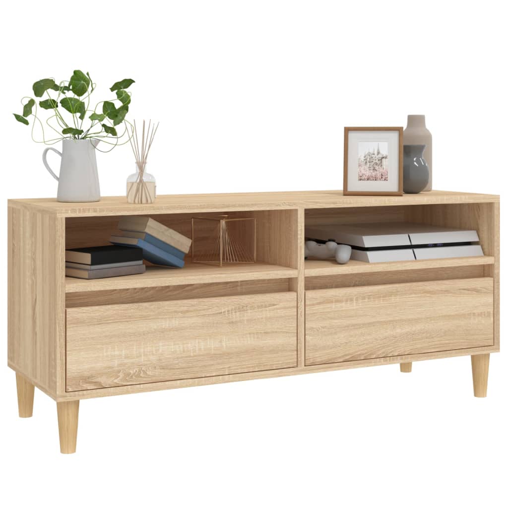 TV-Schrank Sonoma-Eiche 100x34,5x44,5 cm Holzwerkstoff