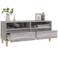 Thumbnail for TV-Schrank Grau Sonoma 100x34,5x44,5 cm Holzwerkstoff